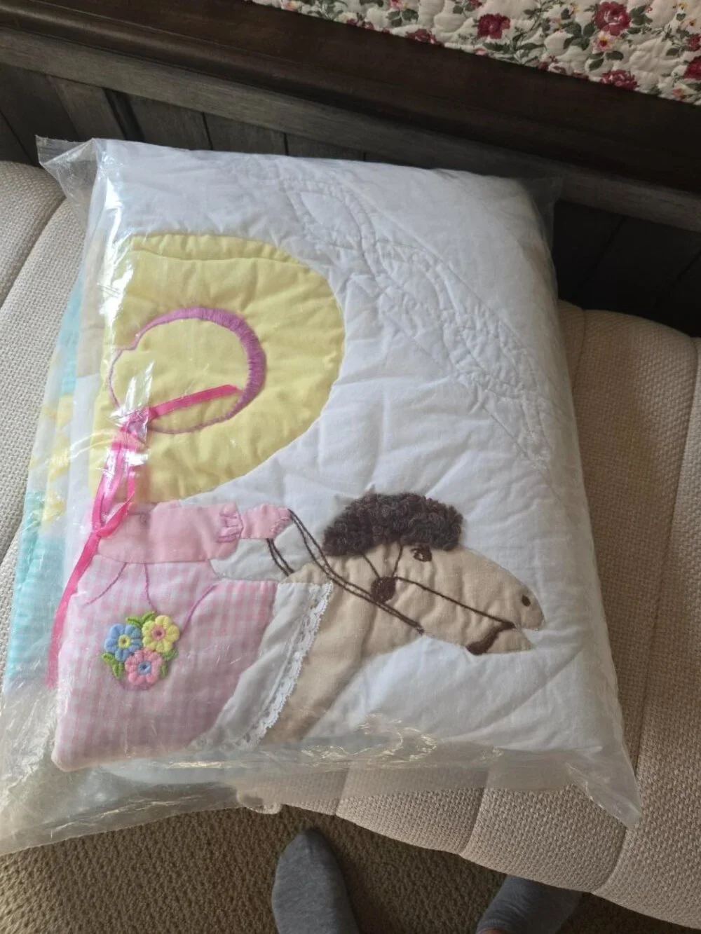 Handmade Baby Quilt - New